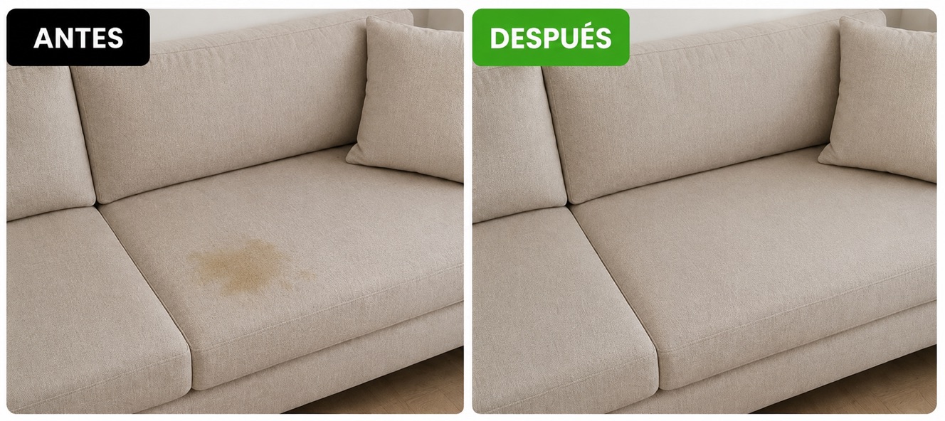 Resultado antes y después Stain Hunters