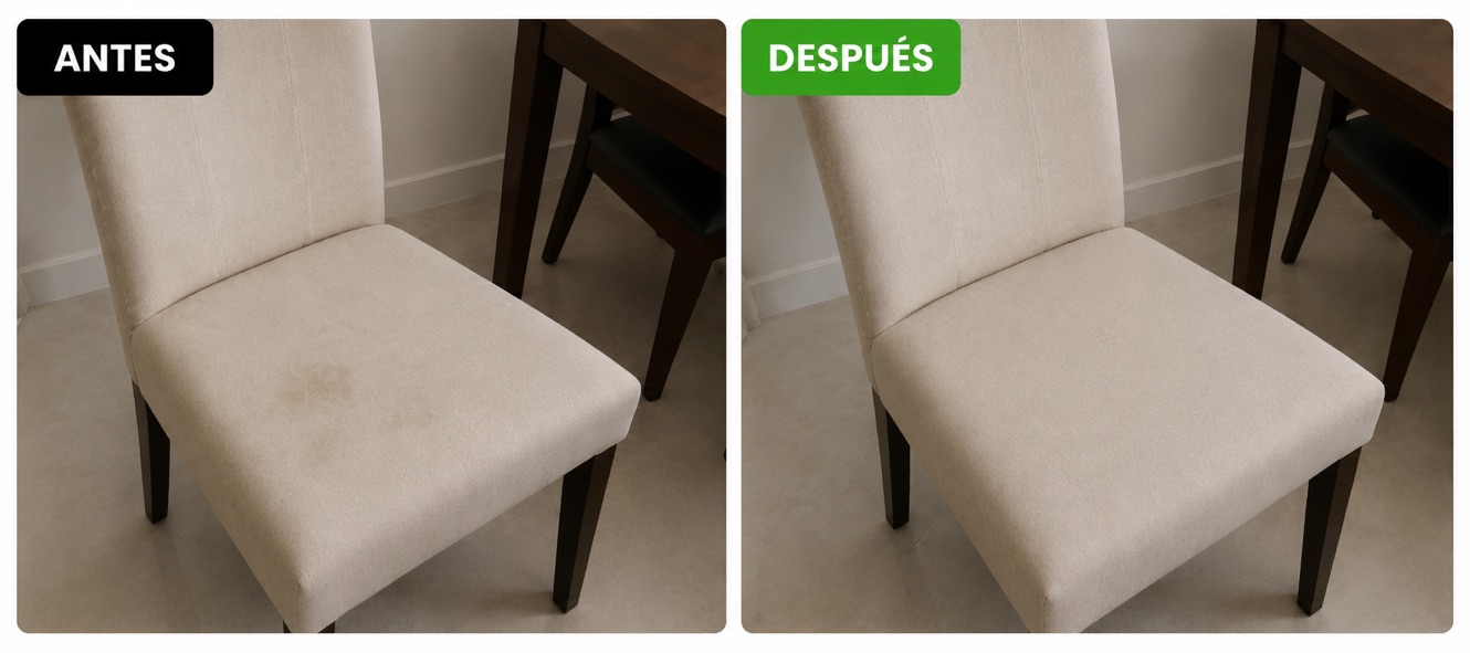 Resultado antes y después Stain Hunters