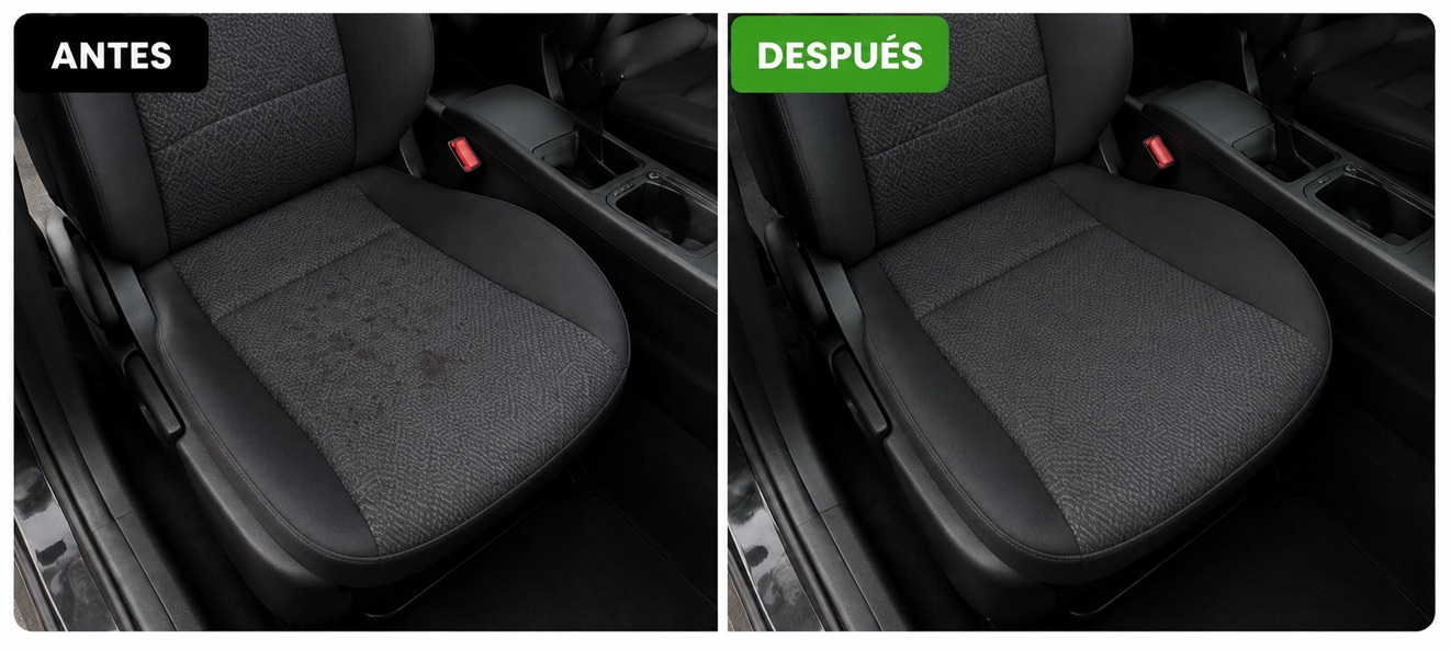 Resultado antes y después Stain Hunters