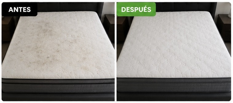 Resultado antes y después Stain Hunters
